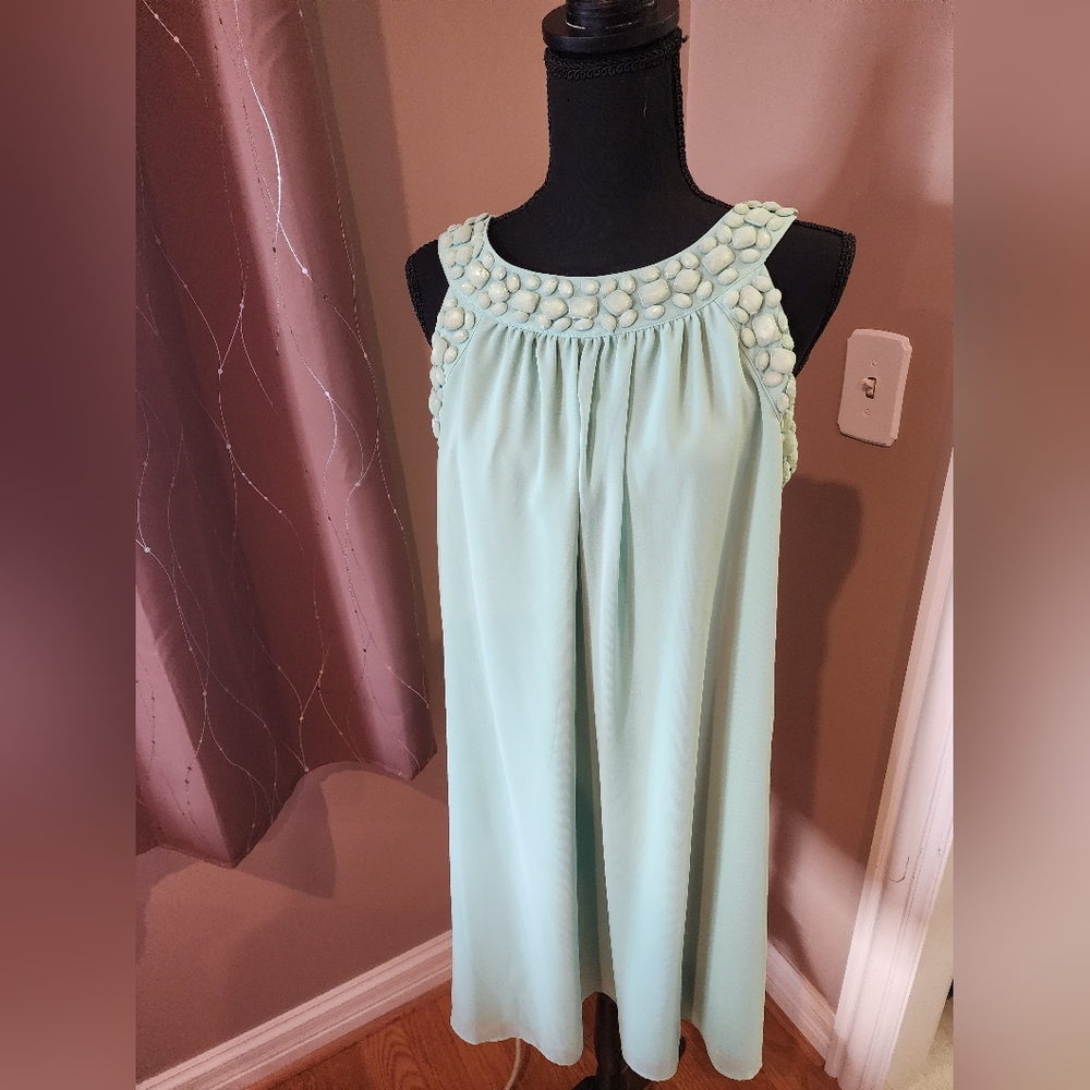Calvin Klein, size 10, light Green, cocktail dress